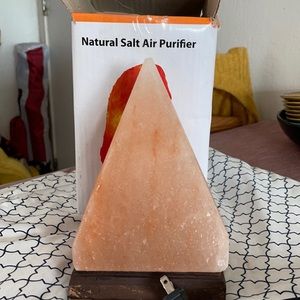 Natural salt air purifier
